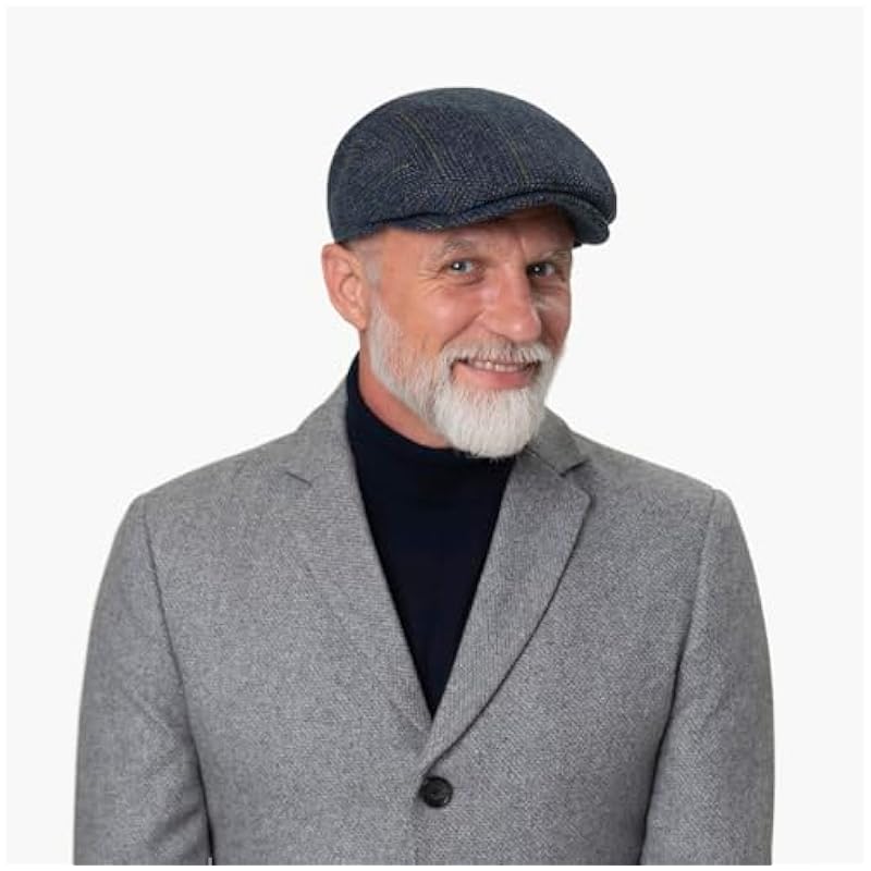 Stetson Hats & Caps ‎mens Stetson Belfast Classic Wool Flat Cap Women/Men | Made in The EU Beige