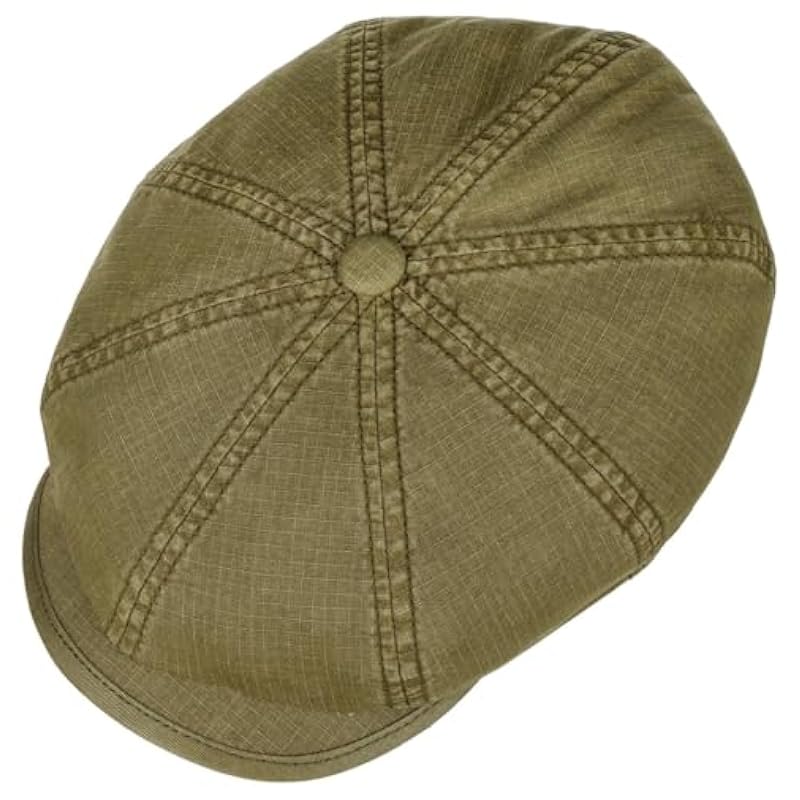 ‎womens Hats & Caps Stetson Stetson Hatteras Ripstop Flat Cap Women/Men - Olive