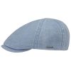 Stetson Castleford Flat Cap Men - Made in The EU Blue-mottled Stetson ‎mens Hats & Caps
