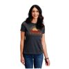 Stetson Tops, Tees & Blouses ‎womens Stetson Womens Dark Grey Cotton Blend Sunset and Mountain S/S T-Shirt XL