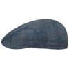 Stetson Hats & Caps ‎mens Stetson Light Silk Ivy Cap Men - Made in The EU Blue