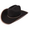 Stetson & Dobbs SWFTHSB7240 Mens Foothills B Cowboy Hat, Black - 6 7/8 ‎mens Hats & Caps Stetson