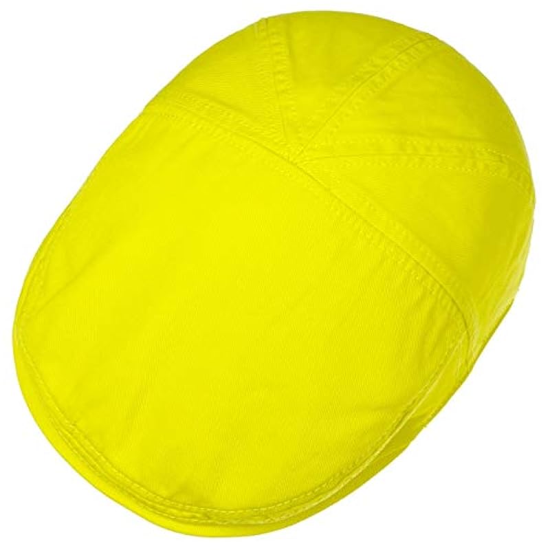 Stetson Paradise Cotton Flat Cap Men | Neon Yellow ‎mens Hats & Caps Stetson