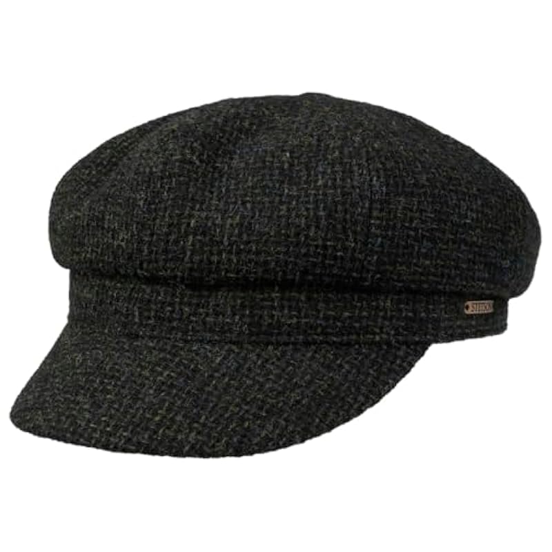 Stetson Classic Tweed Newsboy Cap Women/Men - Olive Stetson ‎womens Hats & Caps