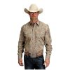 Shirts Stetson Stetson Desert Paisley Print - Mens Shirt Medium