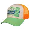 Stetson Tiki Lounge Trucker Cap Women/Men - Orange ‎womens Hats & Caps Stetson