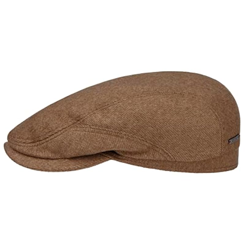 Stetson Cashmere Driver Flat Cap Women/Men - Made in Germany Light Brown ‎womens Hats & Caps Stetson