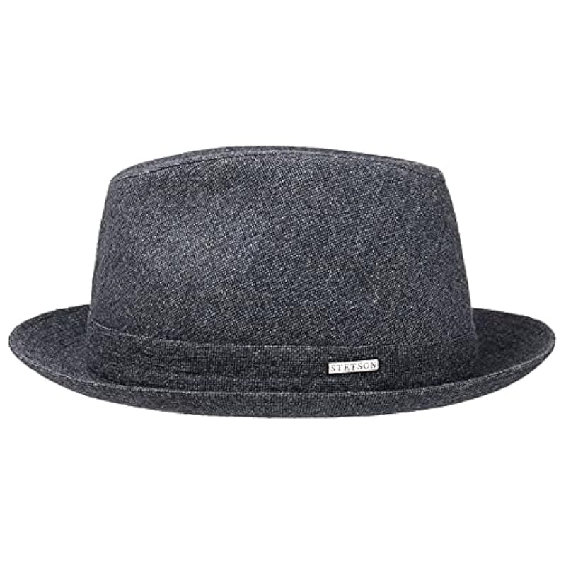 Stetson Stetson Wool Mélange Hat Men Navy-Mottled 7-7 1/8 ‎mens Hats & Caps