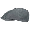 Stetson Hats & Caps Stetson Hatteras Sustainable Corduroy Flat Cap Men - Made in The EU Blue