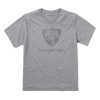 Stetson Uni‎mens Grey Cotton Blend Eagle Crest S/S T-Shirt S ‎mens Shirts Stetson