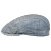 Stetson Tweed Herringbone Driver Flat Cap Men - Made in Germany Blue Stetson ‎mens Hats & Caps