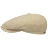 Stetson Kirrin 6 Panel Flat Cap Men Beige 7 3/8 Stetson ‎mens Hats & Caps