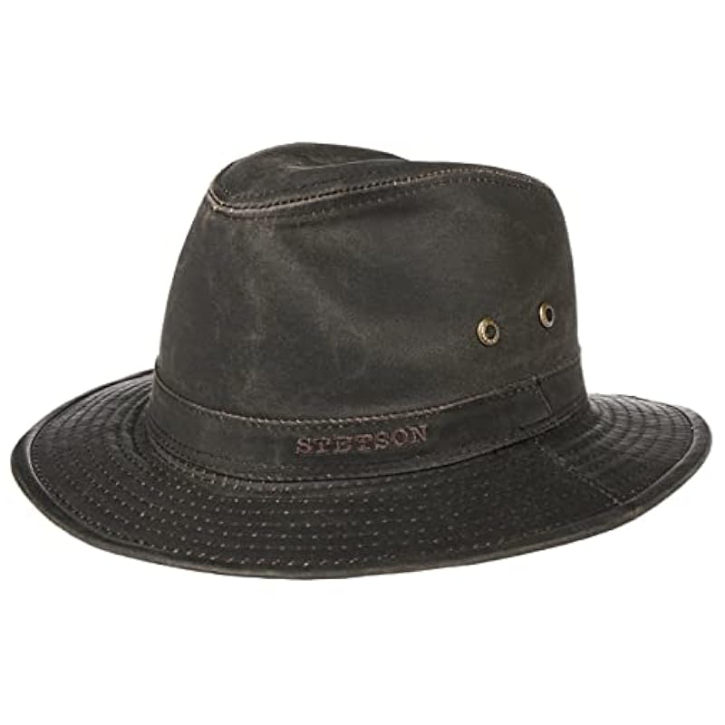 Stetson Ava Cotton Traveller Hat Men | Brown ‎unisex-ad Hats & Caps Stetson