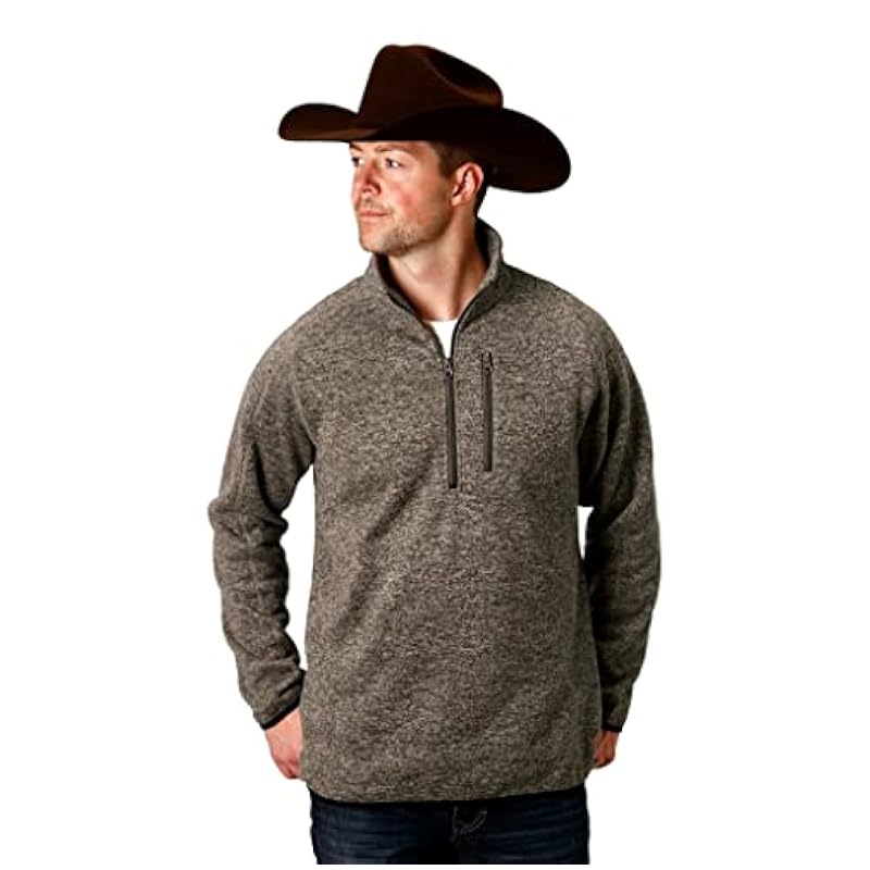 Stetson Western Sweatshirt Mens Stitch Tan 11-014-0120-7035 TA Tan Stetson ‎men Active