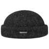 Stetson Lavoy Herringbone Wool Docker Hat Men - Made in The EU Anthracite Stetson ‎mens Hats & Caps