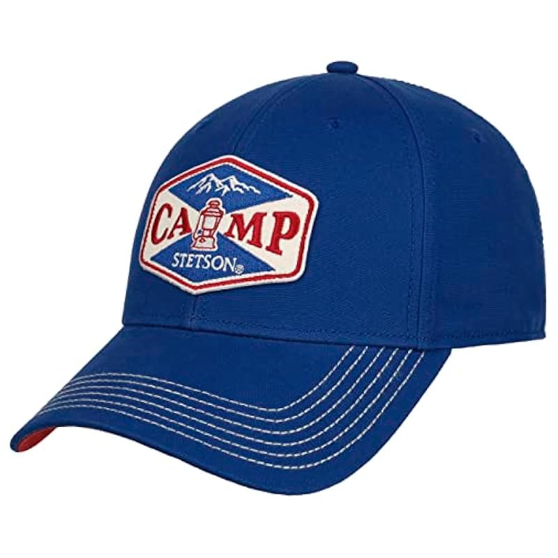Stetson Camp Baseball Cap Men - Blue ‎mens Hats & Caps Stetson