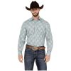 Stetson Stetson Turquoise Medallion Print - Mens Shirt Small Shirts