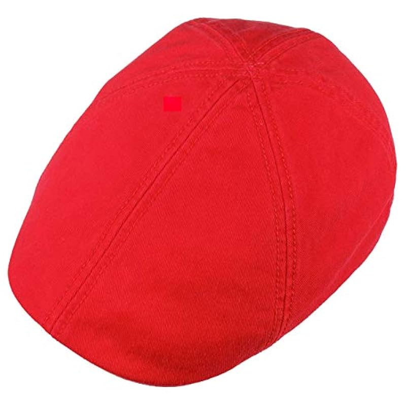 Stetson Stetson Texas Sun Protection Flat Cap Women/Men | Red ‎mens Hats & Caps