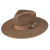 Stetson mens Fedoras Oak ‎mens Hats & Caps Stetson