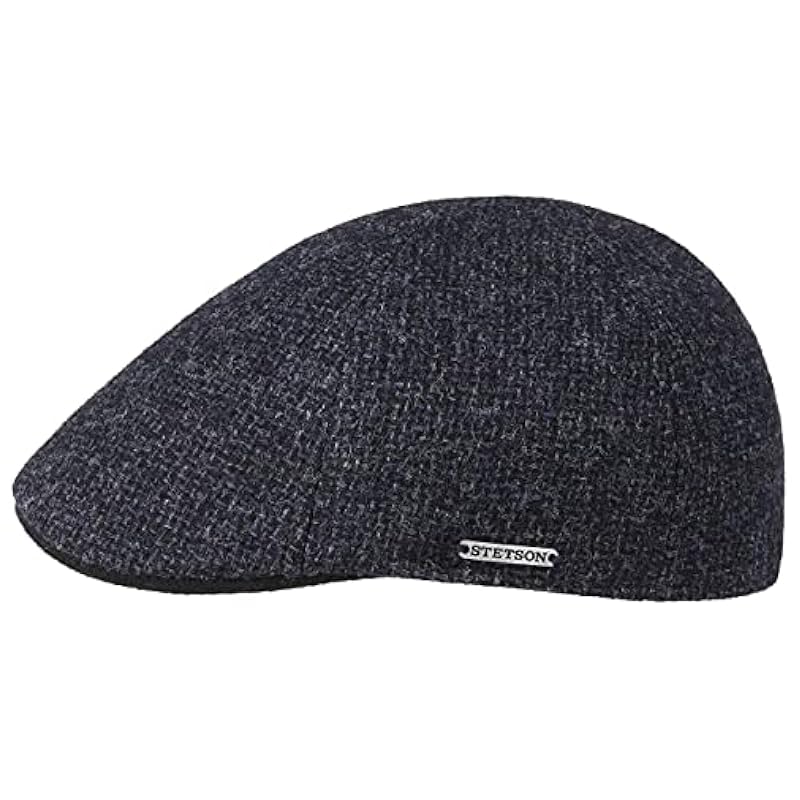 Stetson Texas Classic Wool Flat Cap Men | Made in The EU Navy Stetson ‎mens Hats & Caps