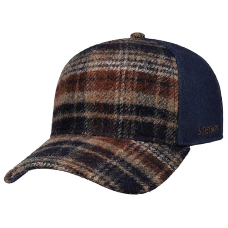 Stetson Wool Check Trucker Cap Men - Navy ‎mens Hats & Caps Stetson