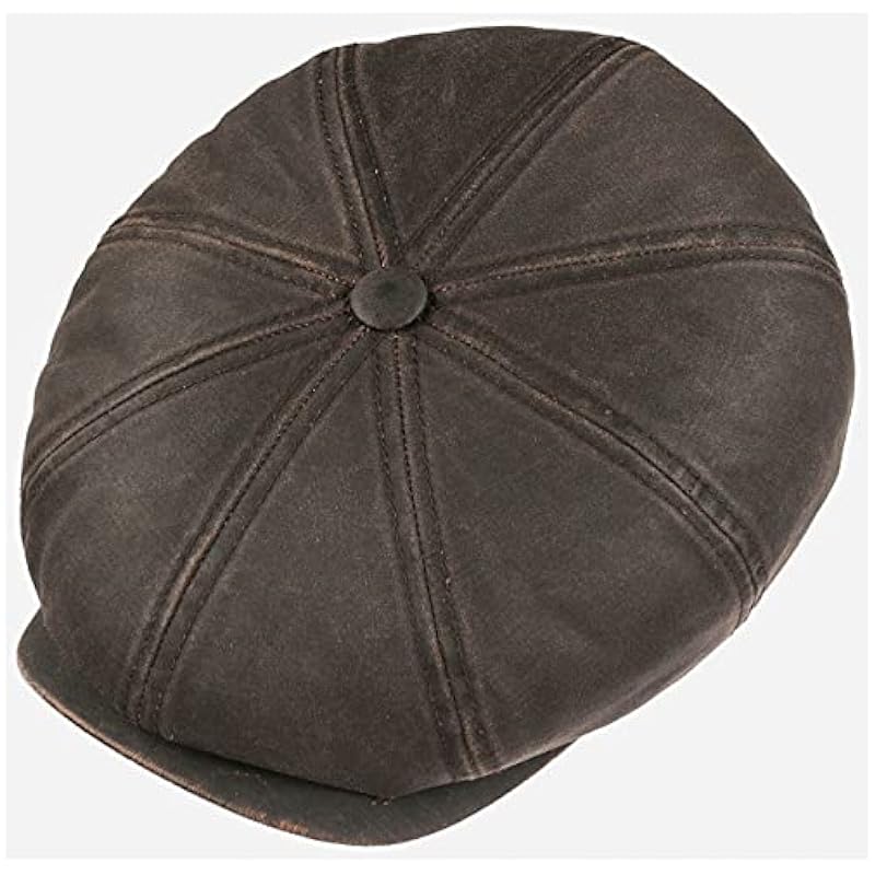 Stetson Hatteras Old Cotton Newsboy Cap Women/Men | Brown Stetson ‎mens Hats & Caps