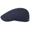 Stetson Hats & Caps ‎mens Stetson Kirrin Flat Cap Men - Made in The EU Navy