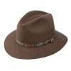 Stetson Stetson Men's Jackson Fur Blend Outdoor Hat Bronze ‎mens Hats & Caps
