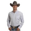 ‎mens Shirts Stetson Stetson Men's Plaid Button Shirt Blue XX-Large