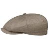 ‎mens Hats & Caps Stetson Stetson Hatteras Organic Herringbone Flat Cap Men - Made in The EU Beige