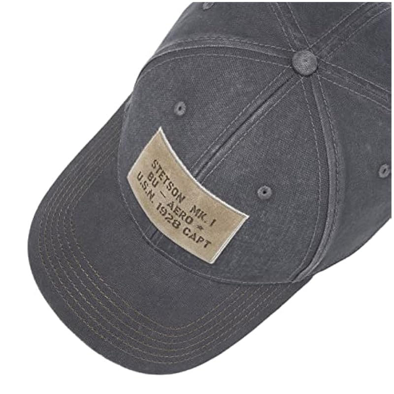 Stetson Patch Aero Cap Men - Blue Stetson ‎mens Hats & Caps