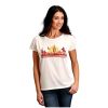 Stetson Western Shirt Womens S/S Earthy M White 11-039-0562-0813 WH Stetson ‎womens Tops, Tees & Blouses