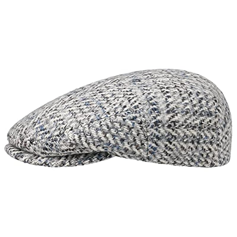 ‎unisex-ad Hats & Caps Stetson Stetson Kent Lentoca Virgin Wool Flat Cap Men Grey 6 7/8
