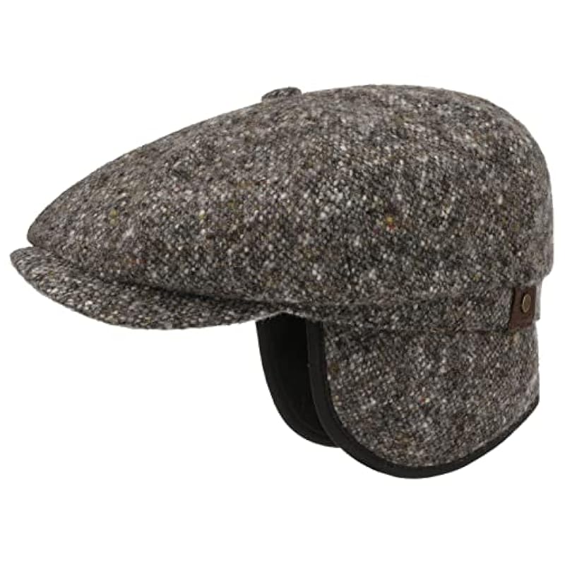Stetson Stetson Hatteras Donegal Earflaps Cap Men - Grey ‎mens Hats & Caps