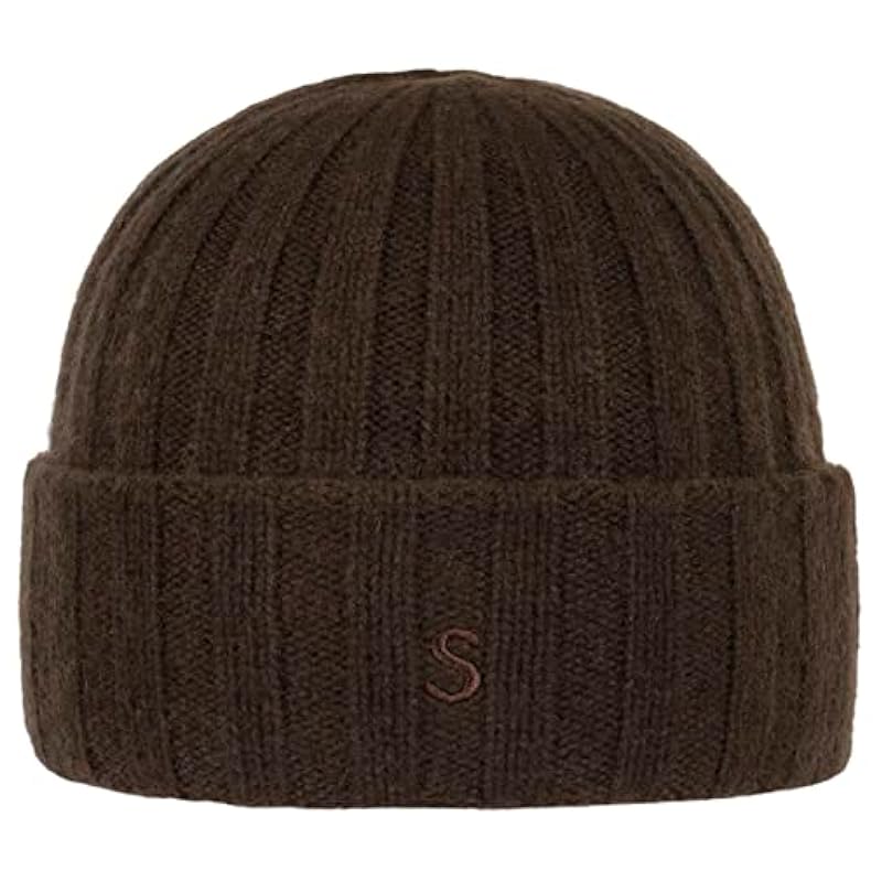 Stetson Surth Cashmere Knit Hat Women/Men - Dark Brown Stetson ‎womens Hats & Caps