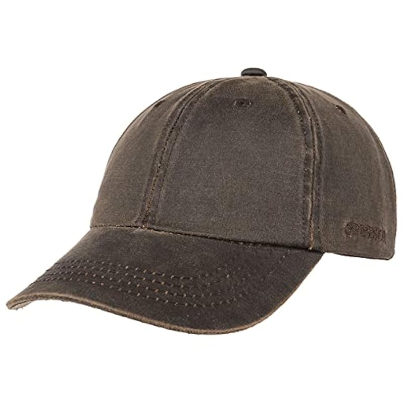 Stetson Stetson Statesboro Old Cotton Cap Men | Brown ‎unisex-ad Novelty