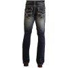Stetson Men's Rocker Fit with Lower Rise and Slightly Fitted Thigh Jean Medium Blu ‎mens Jeans Stetson