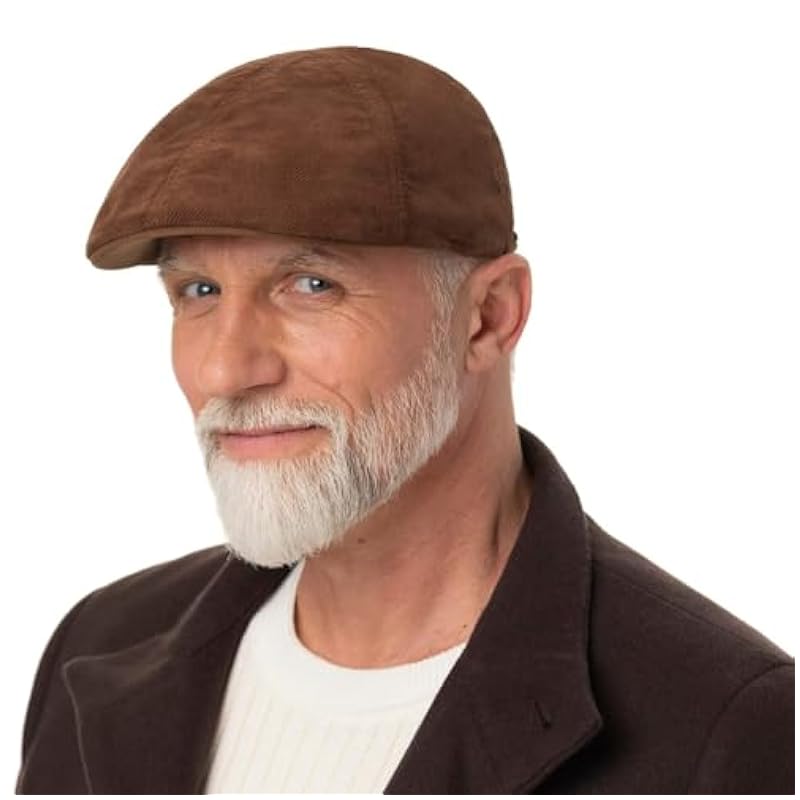 Stetson Texas Structure Flat Cap Men - Dark Brown Stetson ‎mens Hats & Caps
