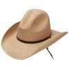 Stetson Stetson Men's Bryce Straw Hat Natural ‎Men's Hats & Caps