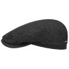 ‎womens Hats & Caps Stetson Stetson Cashmere Driver Flat Cap Women/Men - Made in Germany Anthracite