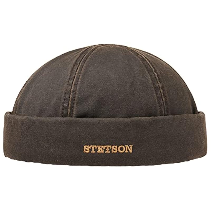 ‎mens Hats & Caps Stetson Stetson Old Cotton Winter Docker Hat Men | Brown