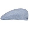 Stetson Hats & Caps ‎mens Stetson Just Linen Flat Cap Women/Men - Made in The EU Light Blue