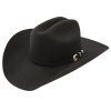 Stetson & Dobbs SWOAKR-9442 Mens Oak Ridge Hats, Black - 6 7/8 Stetson ‎mens Hats & Caps