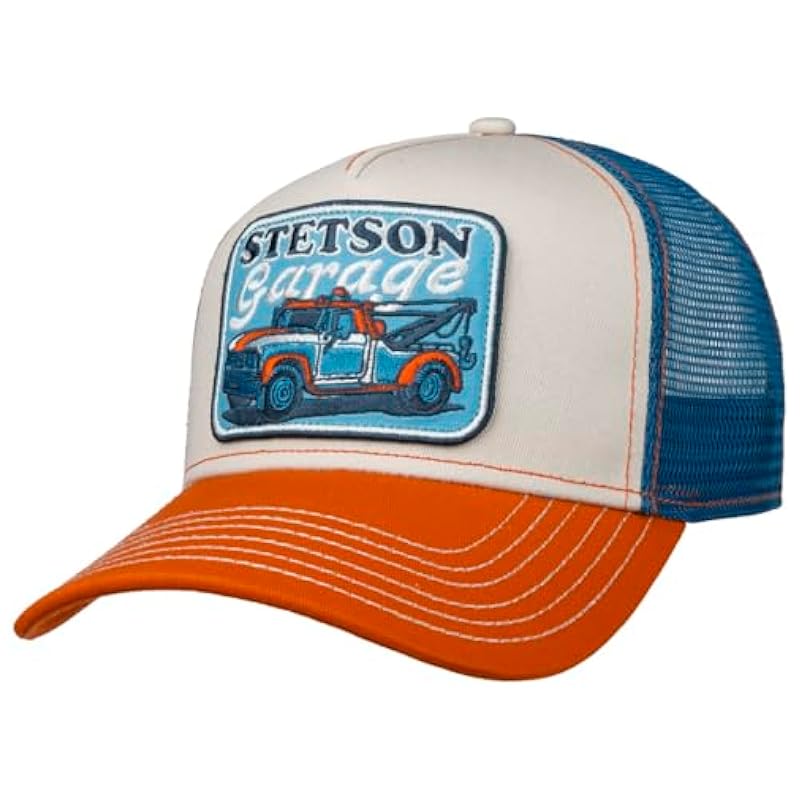 Stetson Towing Service Trucker Cap Men - Blue Stetson ‎mens Hats & Caps