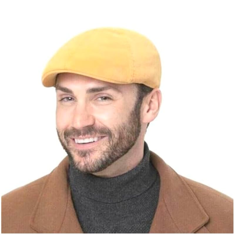 Stetson Hats & Caps ‎mens Stetson Texas Soft Vintage Cotton Flat Cap Men - Brown