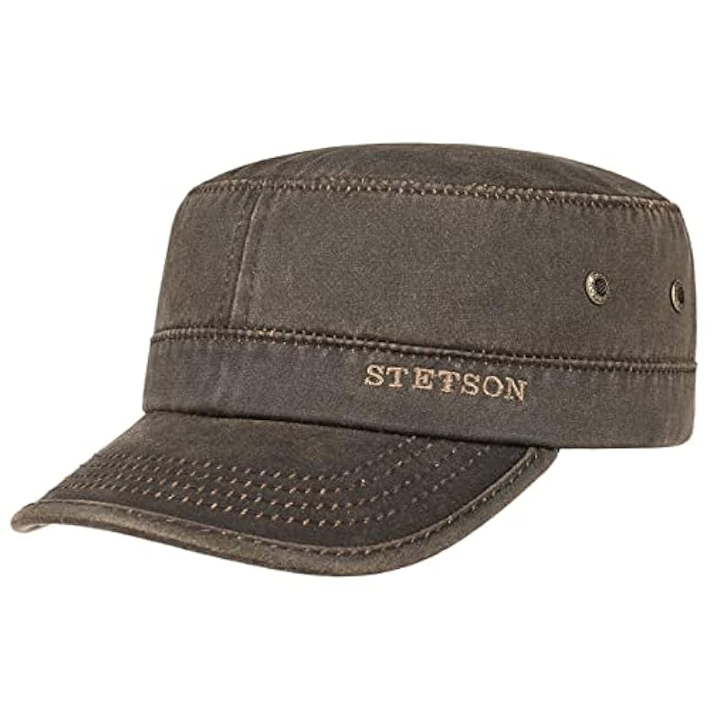 Stetson Hats & Caps ‎mens Stetson Datto Army Cap Men | Brown