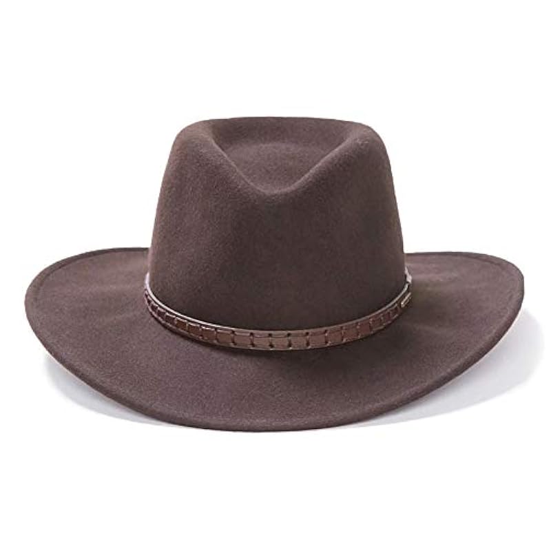 ‎unisex-ad Hats & Caps Stetson Stetson Men's Sturgis Pinchfront Crushable Wool Felt Hat Cordova