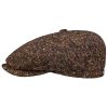Stetson Stetson Brooklin Donegal Flat Cap Men - Brown-blue ‎mens Hats & Caps