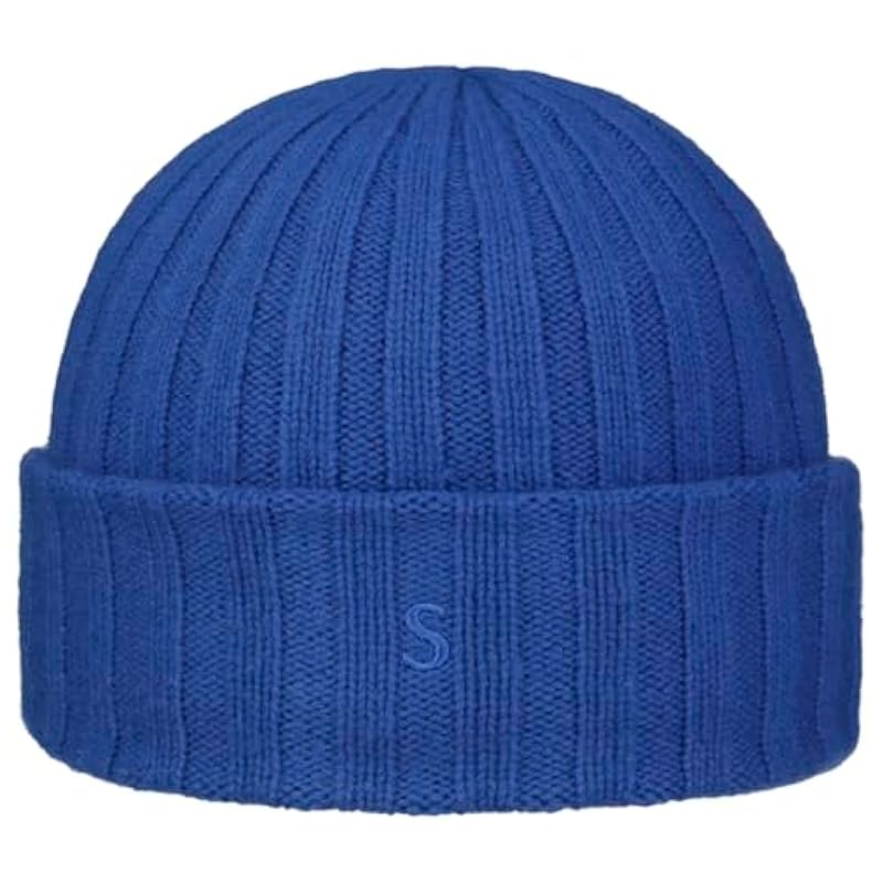 ‎womens Hats & Caps Stetson Stetson Surth Cashmere Knit Hat Women/Men - Royal-blue