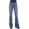 ‎womens Jeans Stetson Stetson 921 High Waist Flare Jeans 6W x 36L Blue
